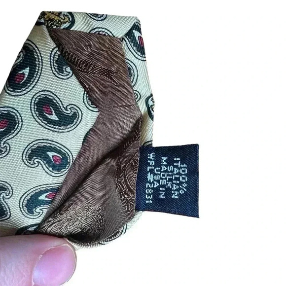 Vintage Tommy Hilfiger paisley tie - Picture 3 of 3